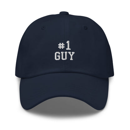 #1 Guy Navy Dad Hat - James Kennedy Merch