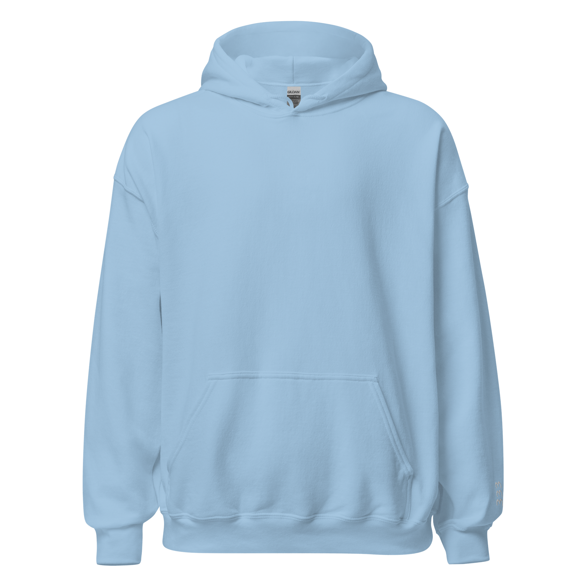 Plain baby online blue hoodie