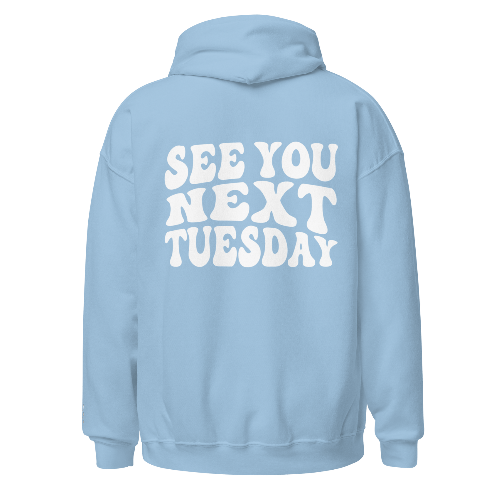 See You Next Tuesday Blue Hoodie - James Kennedy Merch
